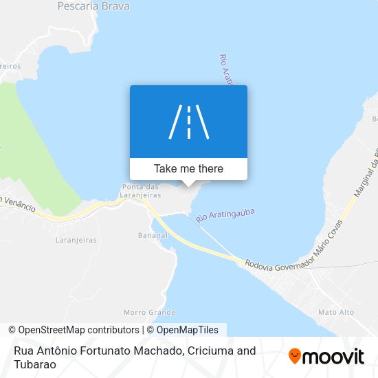 Rua Antônio Fortunato Machado map