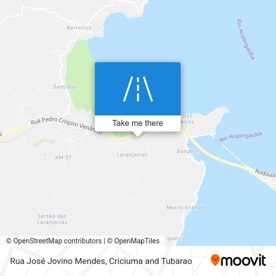 Rua José Jovino Mendes map