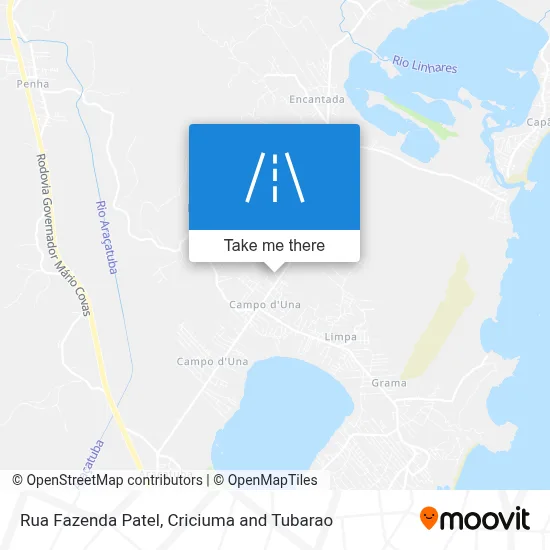 Rua Fazenda Patel map