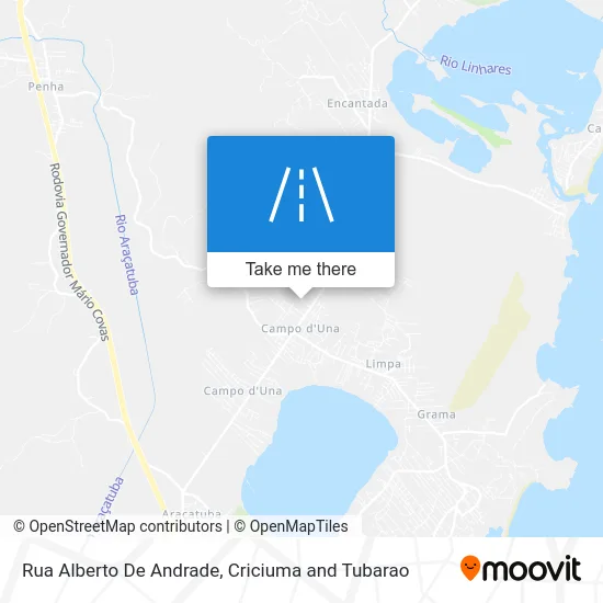 Rua Alberto De Andrade map