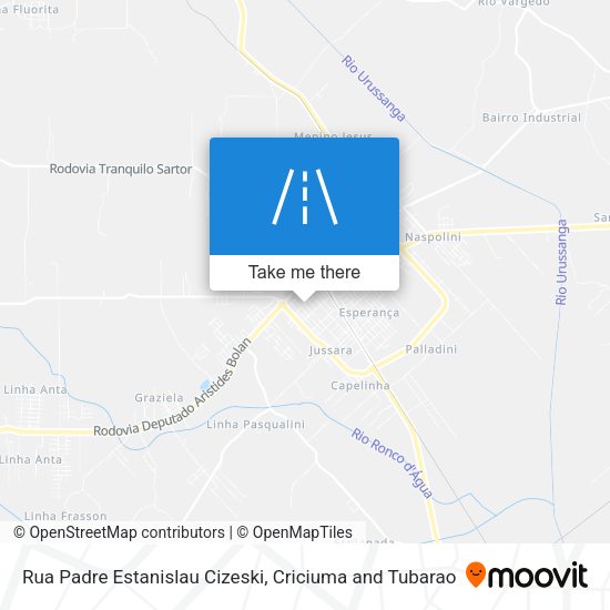 Rua Padre Estanislau Cizeski map
