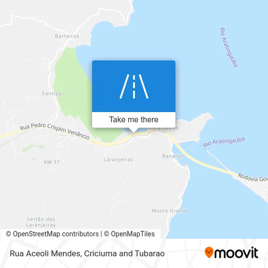 Rua Aceoli Mendes map