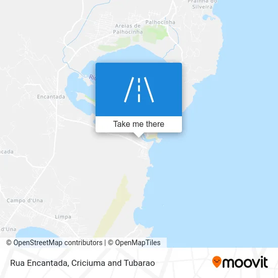 Rua Encantada map