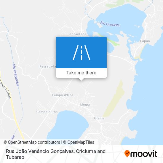 Rua João Venâncio Gonçalves map