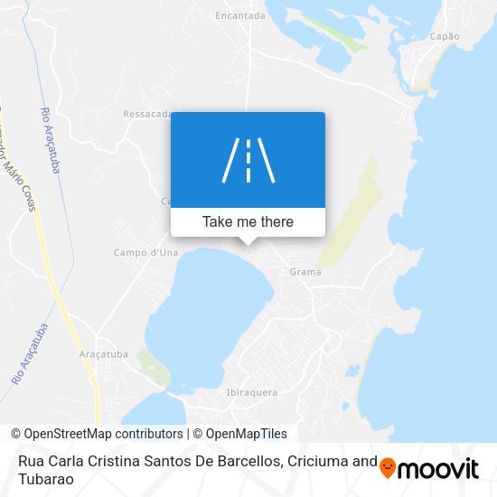Rua Carla Cristina Santos De Barcellos map