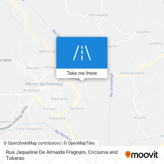 Rua Jaqueline De Almeida Fragnani map