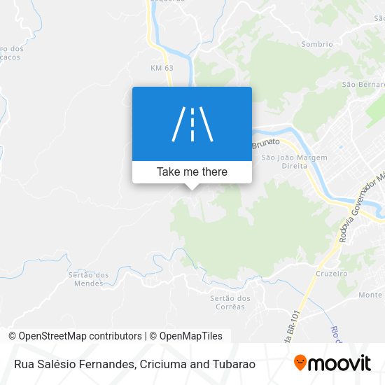 Rua Salésio Fernandes map