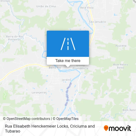 Rua Elisabeth Henckemeier Locks map