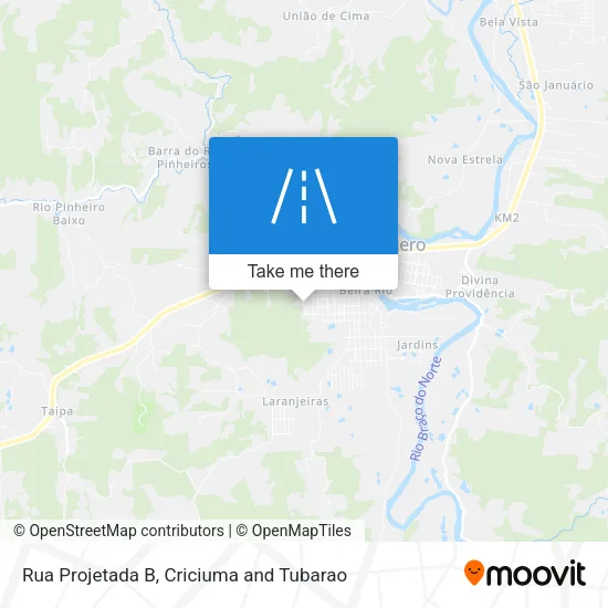 Rua Projetada B map