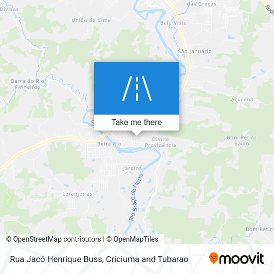 Rua Jacó Henrique Buss map