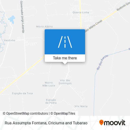 Rua Assumpta Fontana map