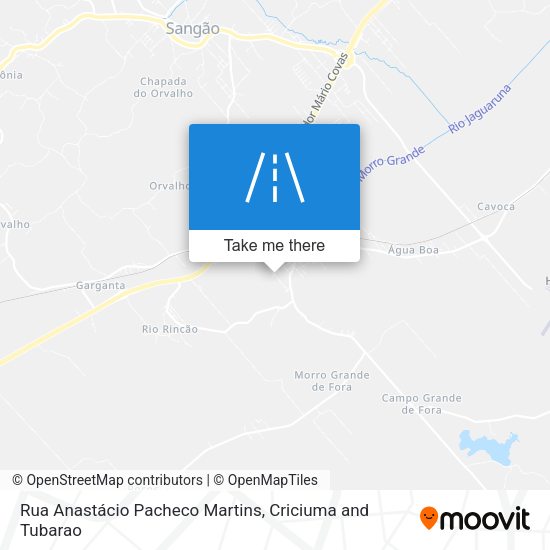 Rua Anastácio Pacheco Martins map