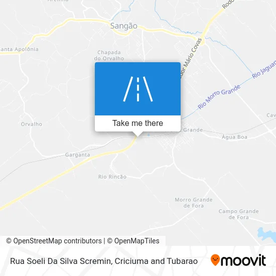 Rua Soeli Da Silva Scremin map
