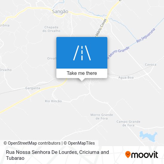 Rua Nossa Senhora De Lourdes map