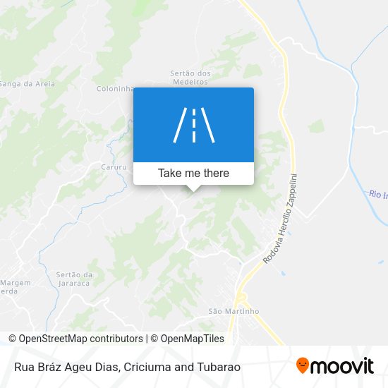 Rua Bráz Ageu Dias map