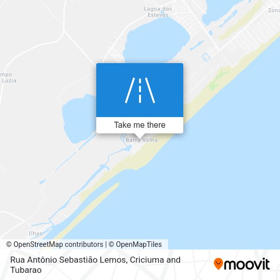 Rua Antônio Sebastião Lemos map