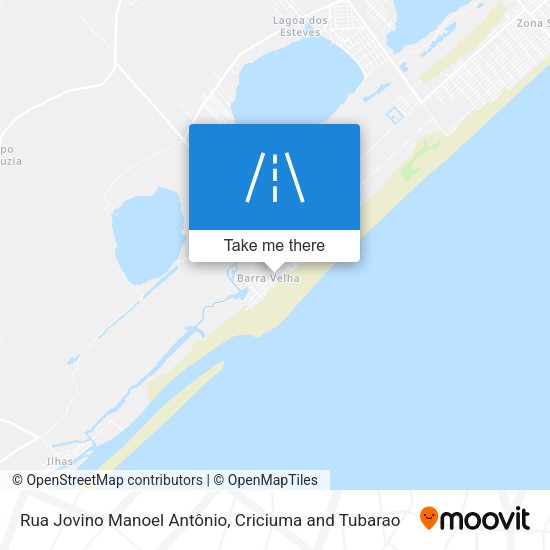 Rua Jovino Manoel Antônio map