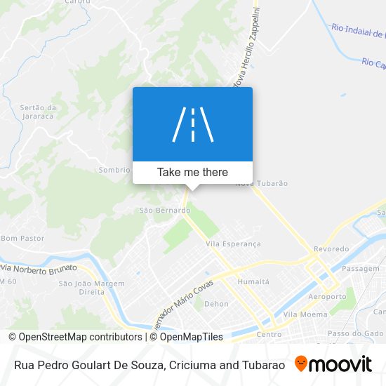 Rua Pedro Goulart De Souza map