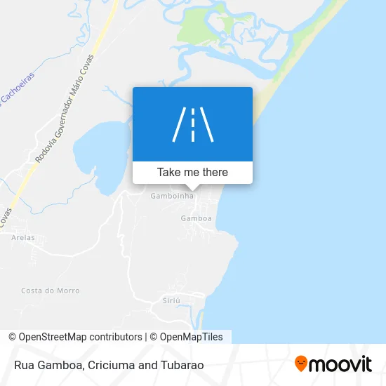 Rua Gamboa map