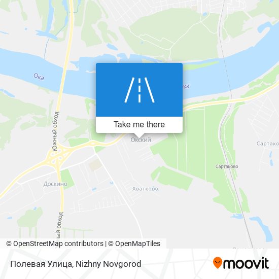Полевая Улица map
