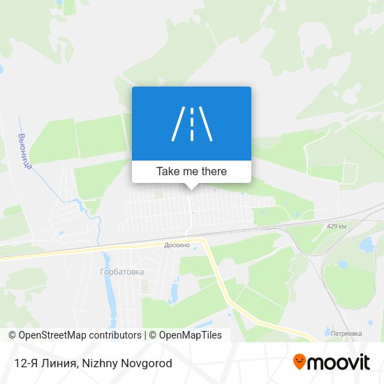12-Я Линия map