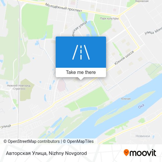 Авторская Улица map