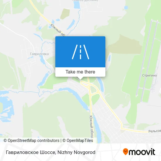 Гавриловское Шоссе map