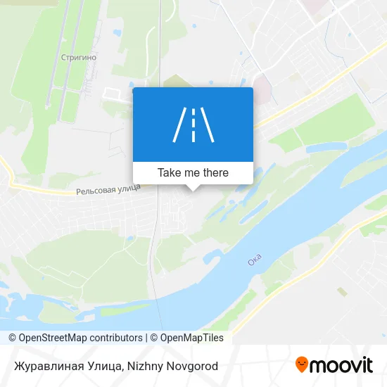 Журавлиная Улица map