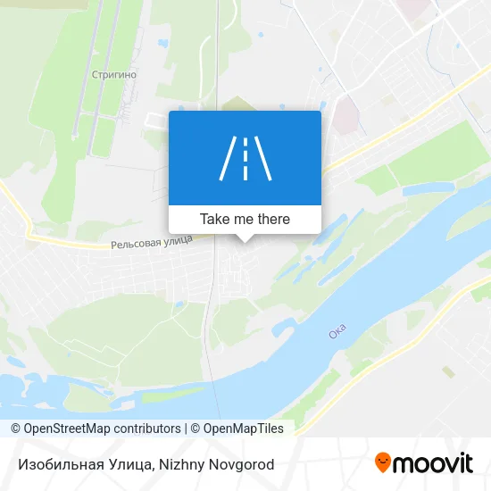 Изобильная Улица map