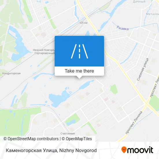 Каменогорская Улица map