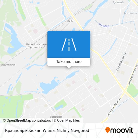 Красноармейская Улица map