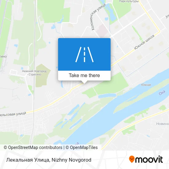 Лекальная Улица map