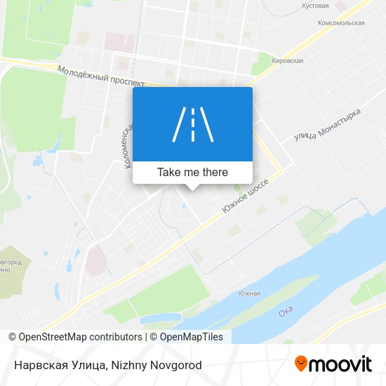 Нарвская Улица map