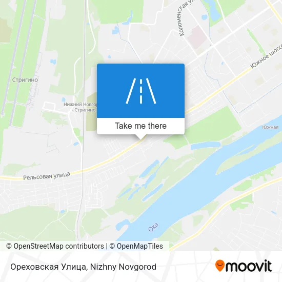 Ореховская Улица map