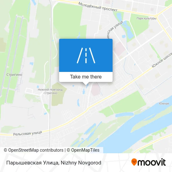 Парышевская Улица map