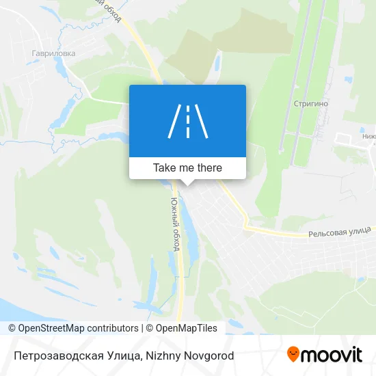Петрозаводская Улица map