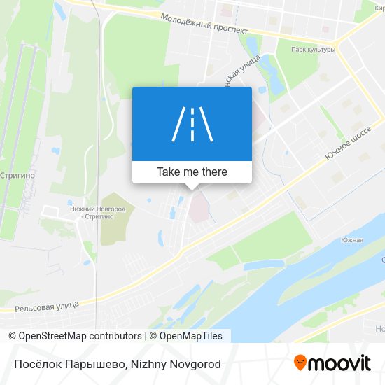Посёлок Парышево map