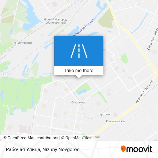 Рабочая Улица map