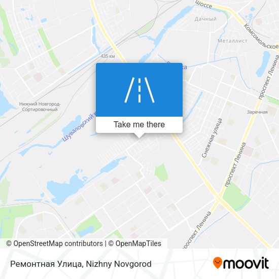 Ремонтная Улица map