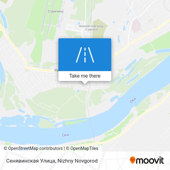 Сенявинская Улица map