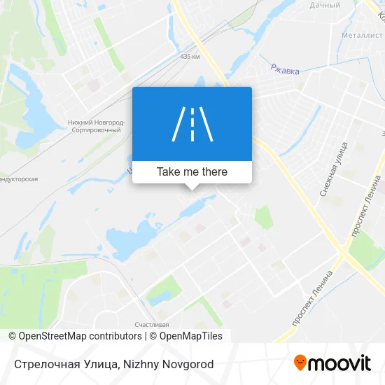 Стрелочная Улица map