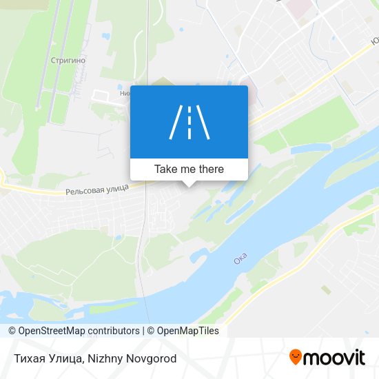 Тихая Улица map