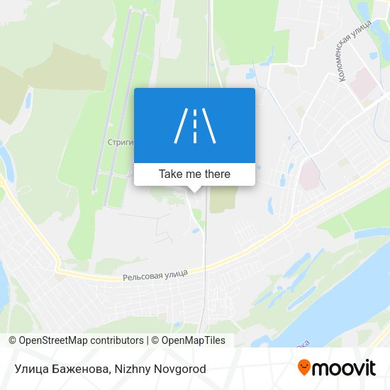 Улица Баженова map