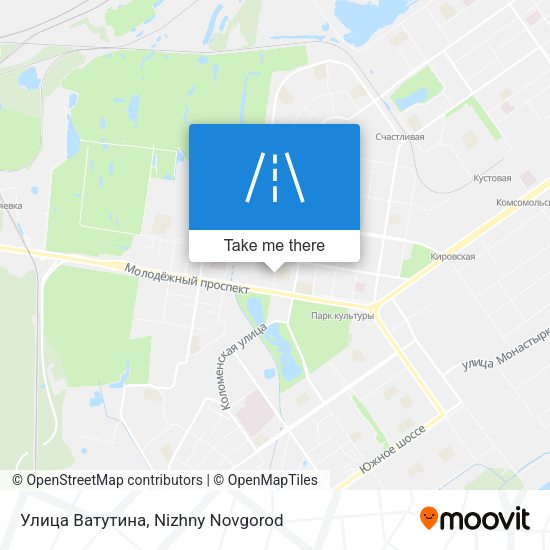Улица Ватутина map