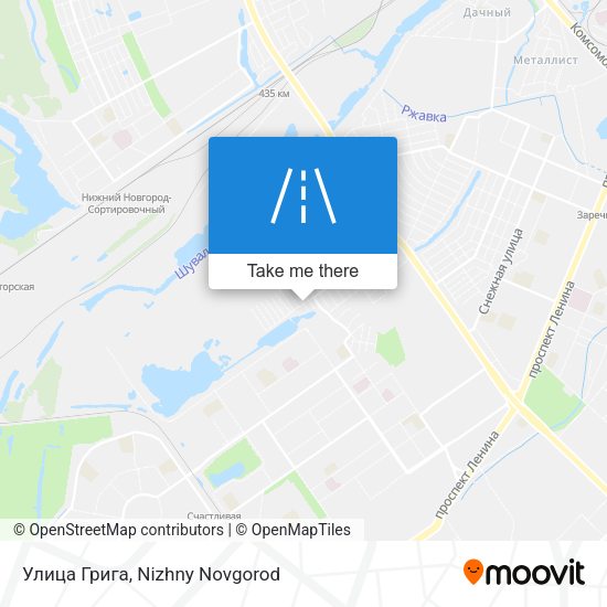 Улица Грига map