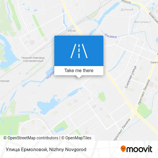 Улица Ермоловой map