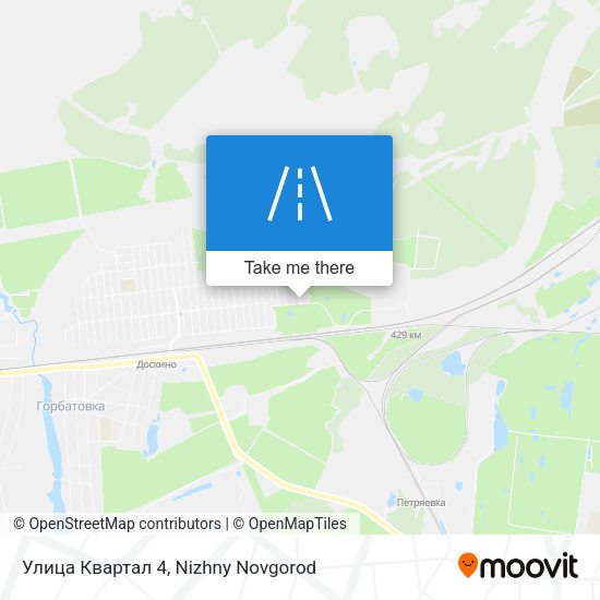 Улица Квартал 4 map