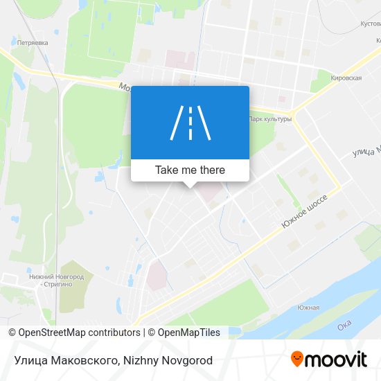 Улица Маковского map