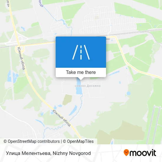Улица Мелентьева map
