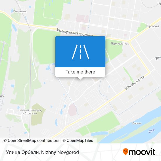 Улица Орбели map